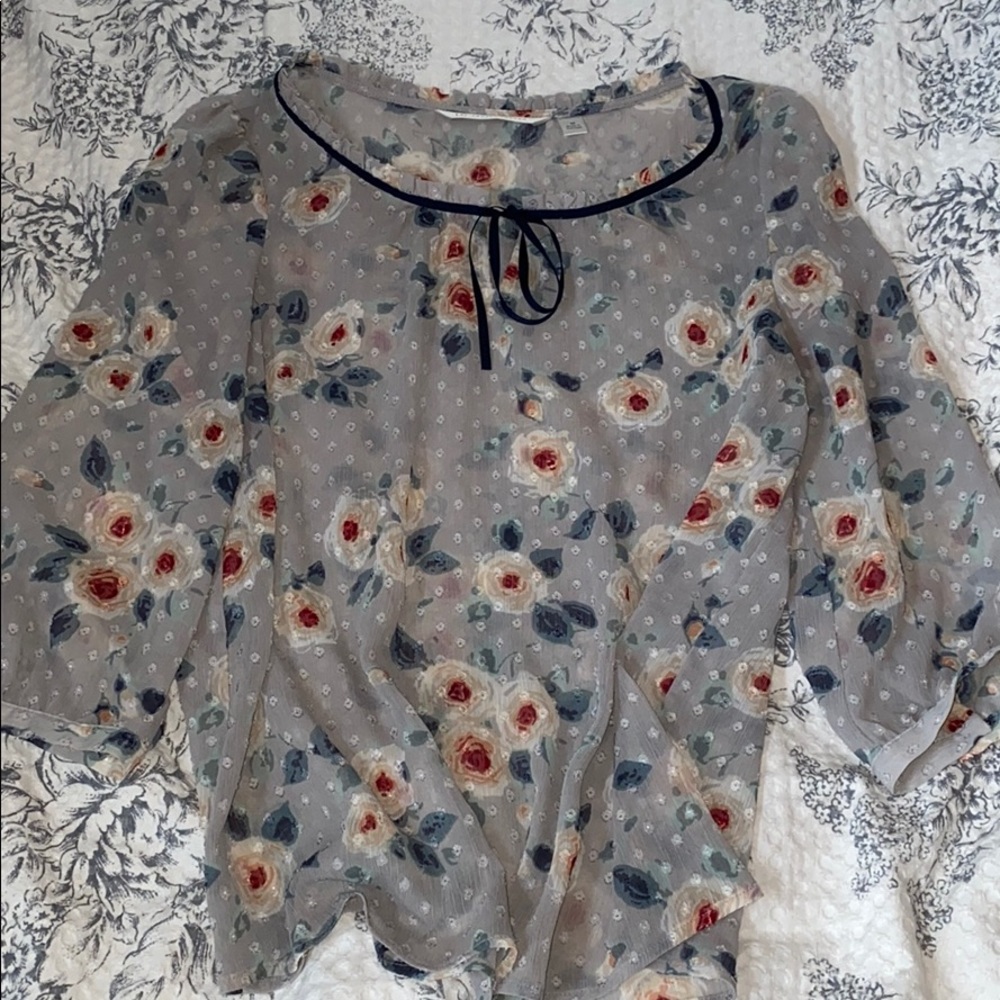 See-through blouse